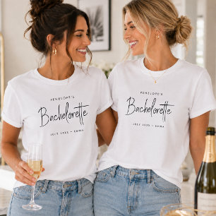 T-Shirt Bachelorette Weekend Personalised Shirts