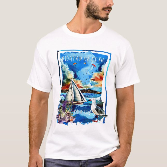 T -Shirt - Biograd na Moru T-Shirt (Front)
