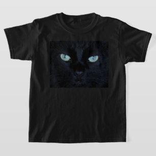 T-Shirt - Black Cat Eyes