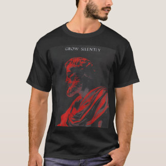 T-Shirt- Black/Red Stoic  T-Shirt