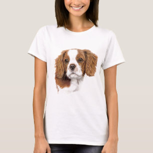 T Shirt : Blenheim Cavalier king charles spaniel