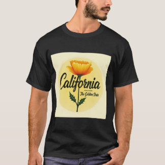 T-Shirt California The Golden State