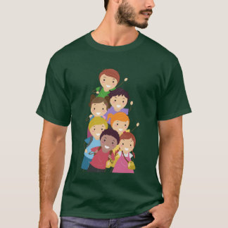 T-shirt children enjoyed party