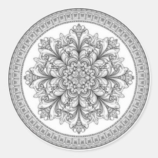 T-Shirt Classic Round Sticker