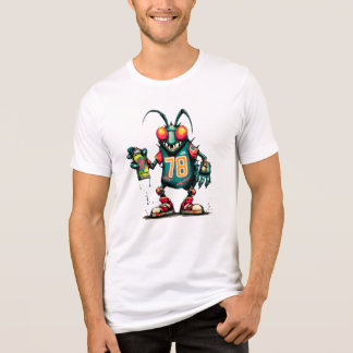 T-Shirt Cockroach Yeah Graffiti 78 Tri-Blend Shirt