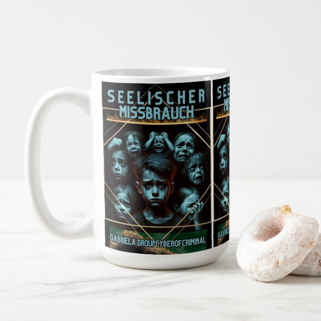 T-shirt Coffee Mug (With Donut)