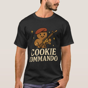 T-Shirt Cookie Commando – Red Beret Edition