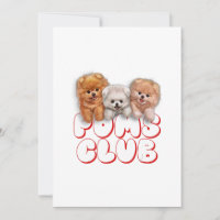 T-Shirt, Cute Pomeranian Puppy, Poms Club