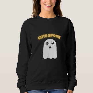 T-Shirt Cute Spook | Minimalist Kawaii Ghost Hallo Sweatshirt