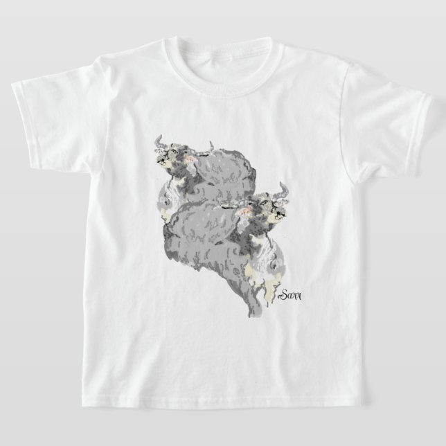 T-shirt : Day OfThe  Buffalo (Laydown)