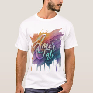 T-shirt design "Amor Fati."