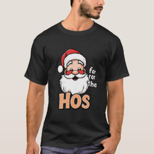T-shirt Design Crazy Dog Mens I Do It for The Hos 