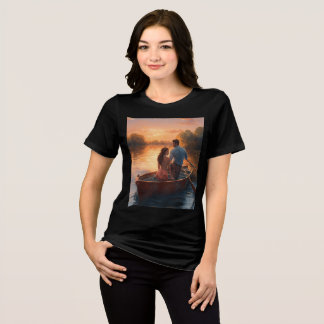T-shirt design LOVE Tri-Blend Shirt