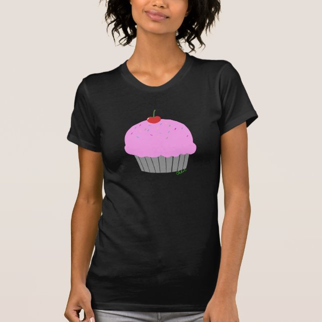 t-shirt-desing-cupcake T-Shirt (Front)