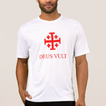 T-shirt Deus vult - order of the Holy Sepulcher