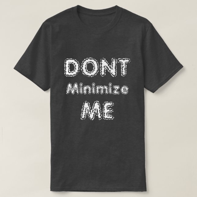 T-Shirt Dot Minimise Me (Design Front)