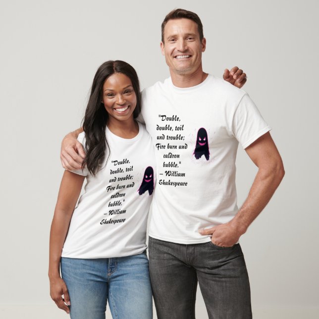 T-shirt "Double, double, toil and trouble... (Unisex)