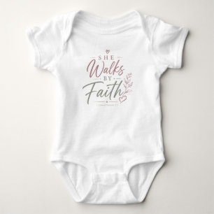 T-Shirt Dress your little one in faith with this Baby Bodysuit