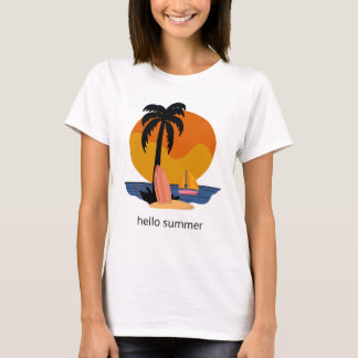 t-shirt dsein summer