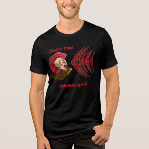 T-Shirt Electric punk Tri-Blend Shirt