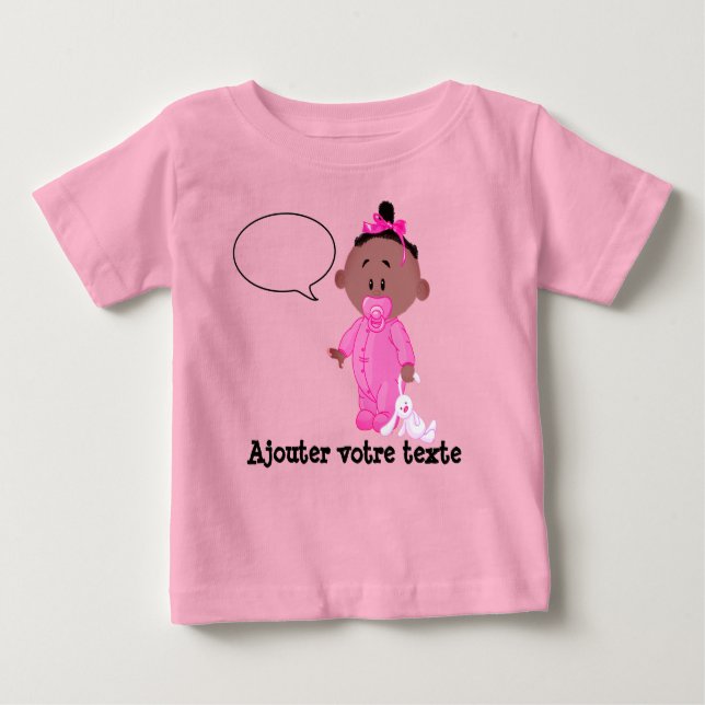 T-shirt en jersey fin pour bébé (Front)