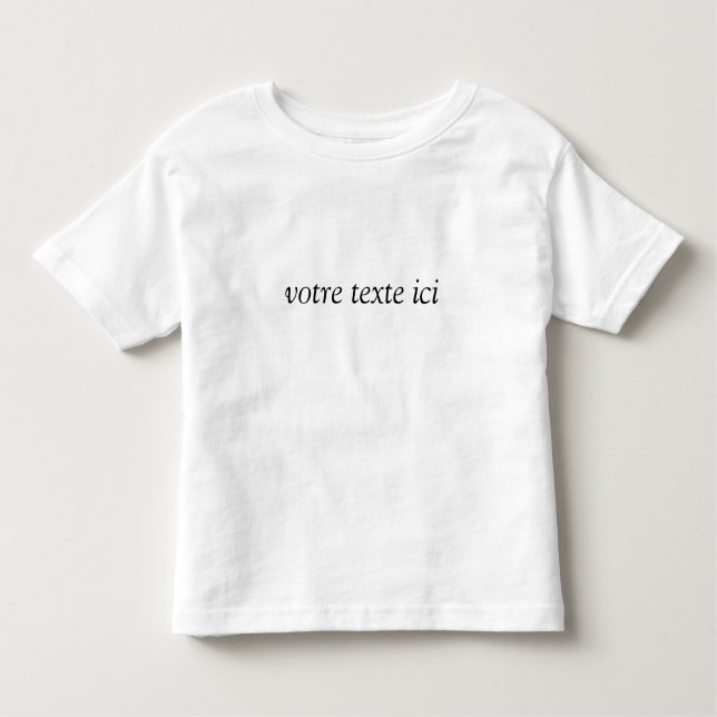 T-shirt enfant personnalisé  (Front)