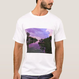 T-Shirt - Erie Canal at Sunset