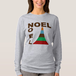 T-shirt femme gris Noel