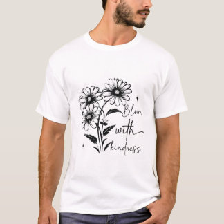 T-shirt flowers