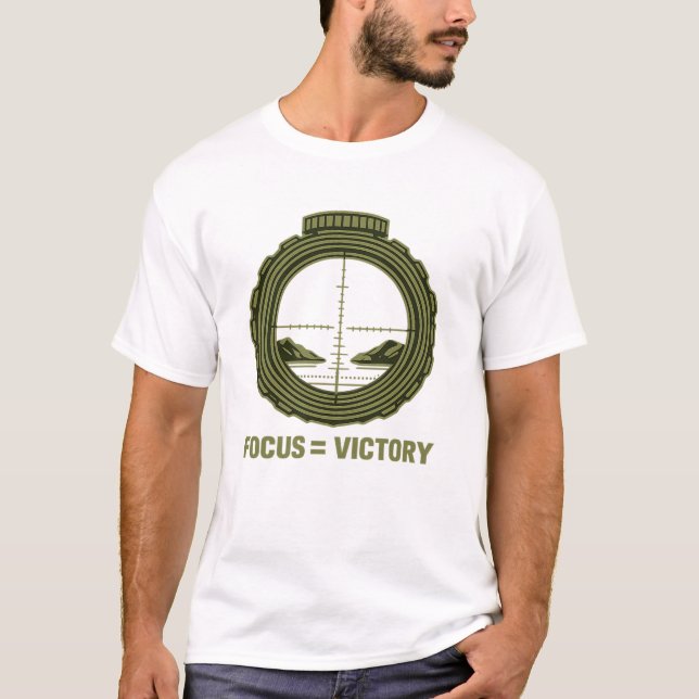 T-shirt Focus = Victory Tactical Scope (Front)