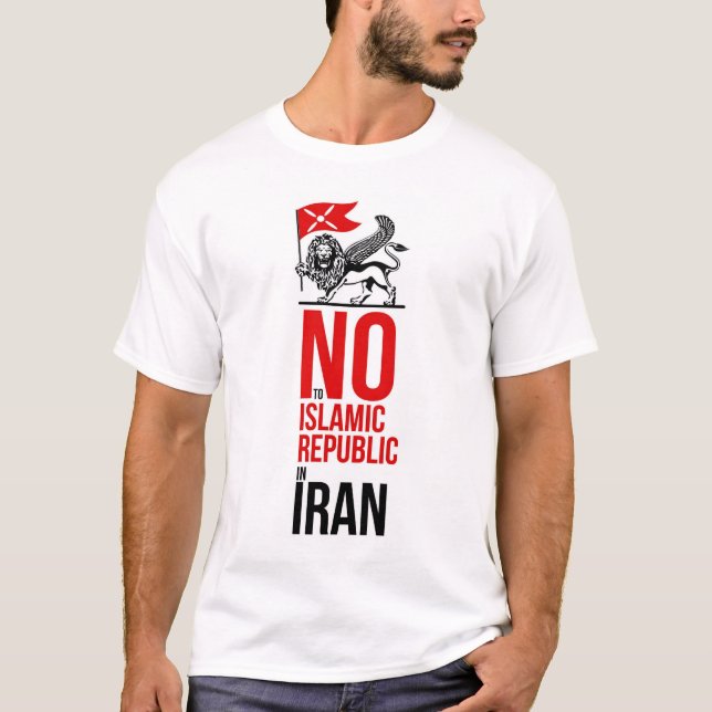 T-Shirt for FREEDOM in IRAN (Front)