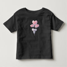 T-Shirt for kids with teady bear and balloon