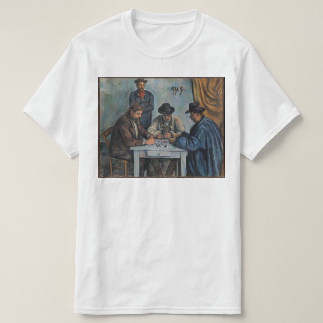 T-shirt for men - The Card Players (Design Front)