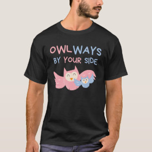T Shirt For Owl Mum Funny Owl Graphic Tees Shirts