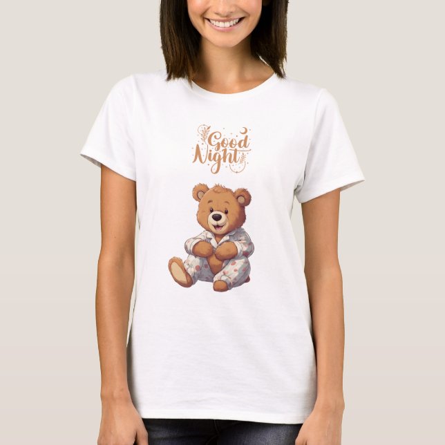 T-shirt for teddy bear fans (Front)