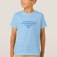T-SHIRT FOR TWINS PERFECT FUNNY WITTY HYSTERICAL