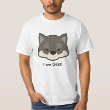 T-shirt fox I a.m. Geek
