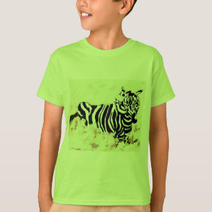 T-shirt : Freedom Of The Zebra 