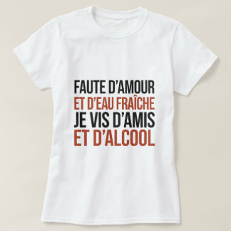 T-Shirt Friends & Booze