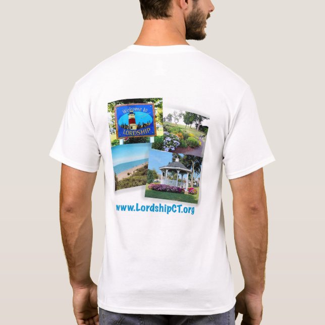 T-shirt - Front LIA Shoulder Logo, Back Photos (Back)