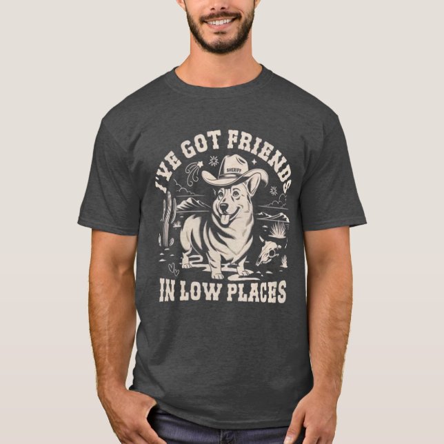 T-Shirt – Funny Dog Lover CORGI (Front)