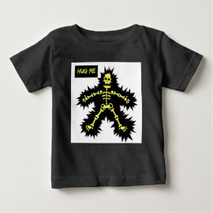 T-SHIRT FUNNY SKELETON HUG ME FOR KIDS
