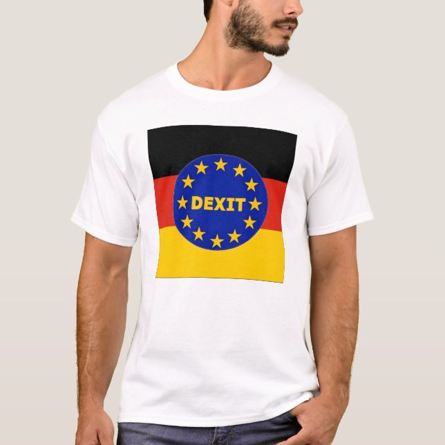 T-Shirt German Flag EU Dexit (Front)