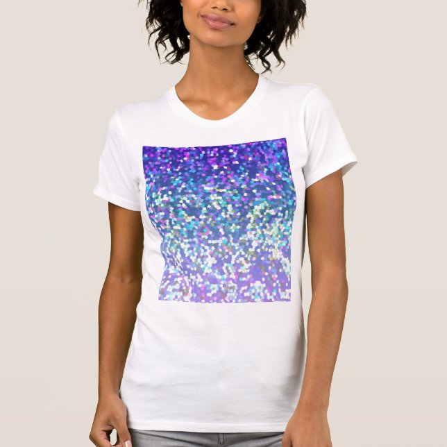 T-Shirt Glitter Graphic Background (Front)
