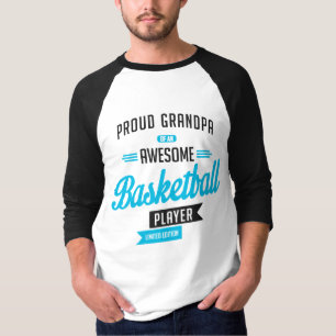 T-shirt Grandpa Awesome Basketball