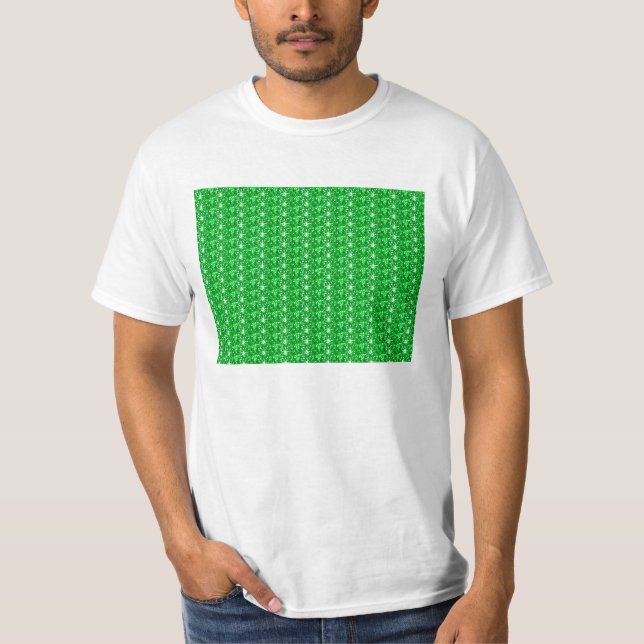 T-Shirt Green Glitter (Front)