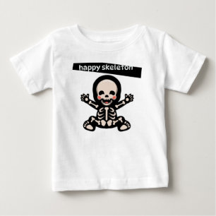 T-SHIRT HAPPY SKELETON FOR KIDS