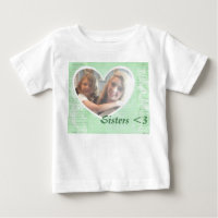 T-Shirt, Heart Shape Photo Insert