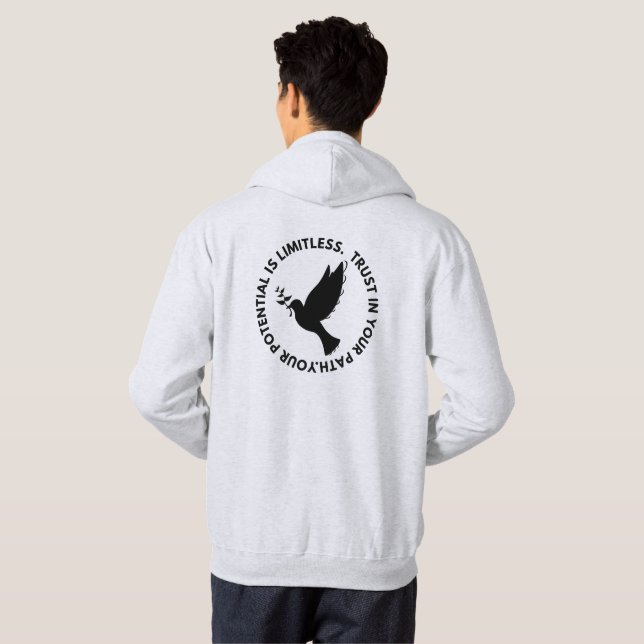 T-Shirt Hoodie (Back Full)