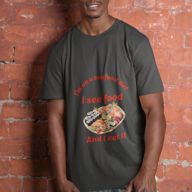 T-Shirt Hoodie (dieting t shirt)